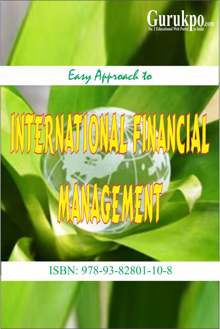 International Financial Management | Free Study Notes For MBA MCA BBA ...